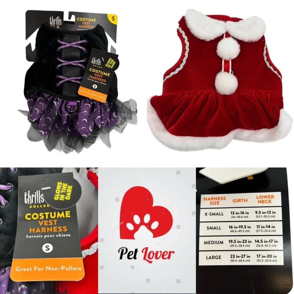 Small Pet Costumes Set Of 2